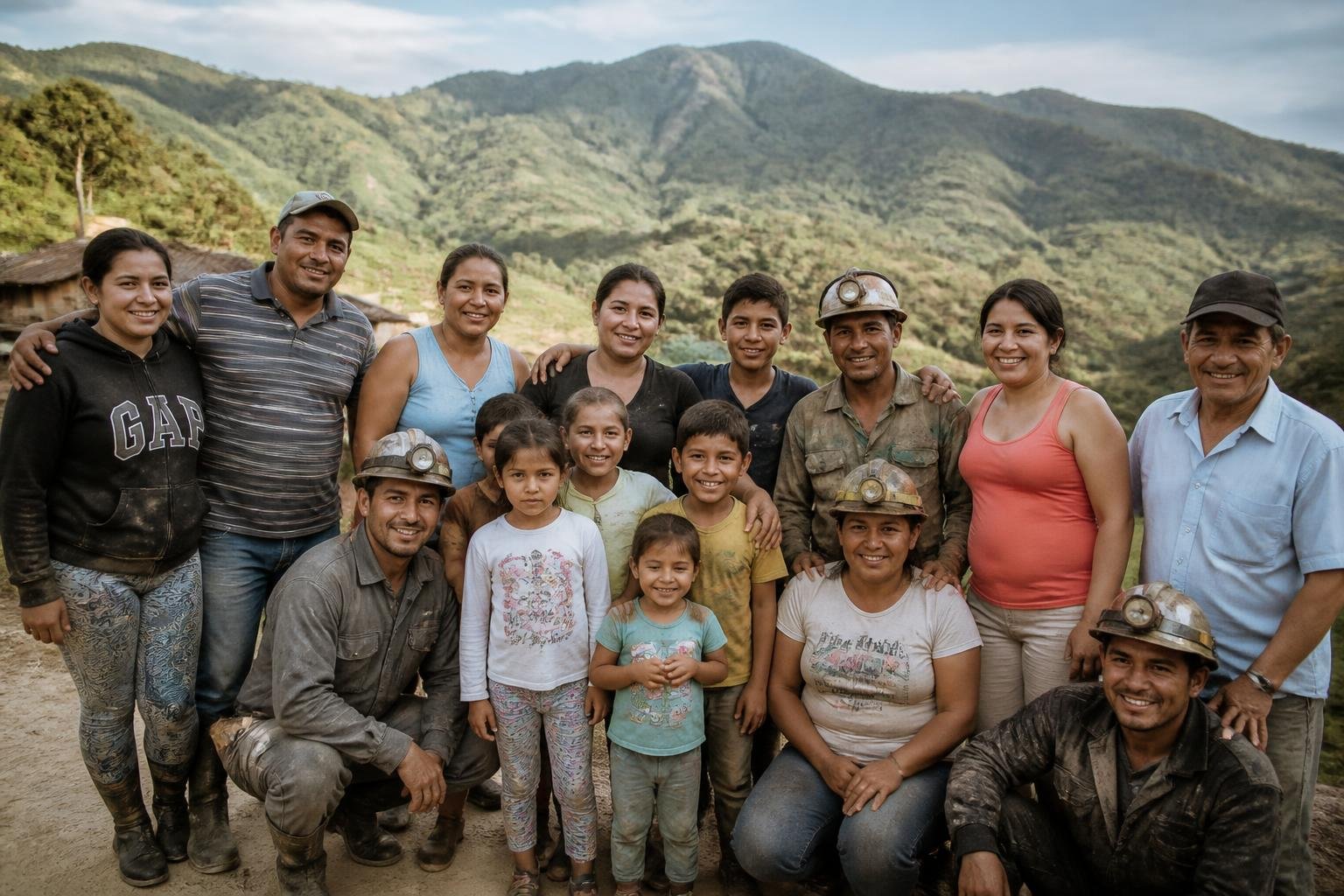Familias mineras del Bajo Cauca antioqueño
